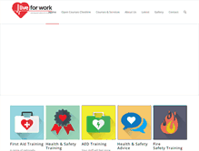 Tablet Screenshot of liveforwork.co.uk